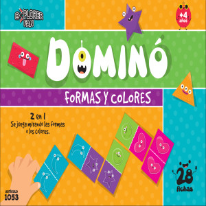 1053 - DOMINO FORMAS Y COLORES