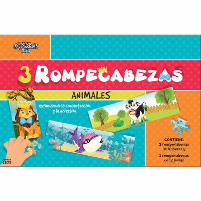 1101 - ROMPECABEZAS ANIMALES