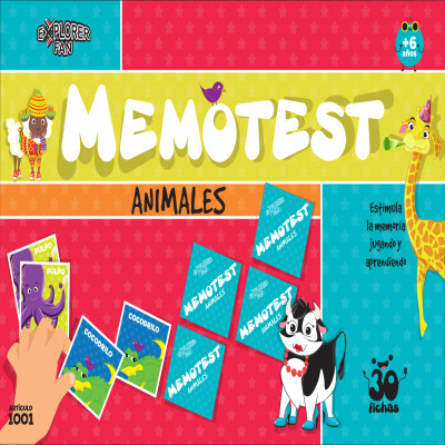 1001 - MEMOTEST ANIMALES