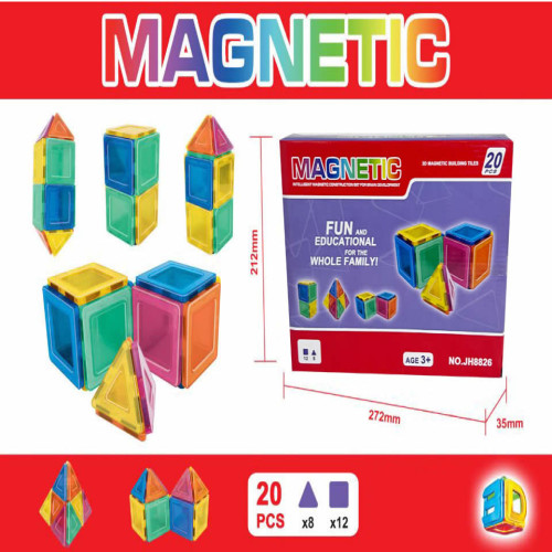 MG21 - BLOQUES MAGNETICOS GRANDES